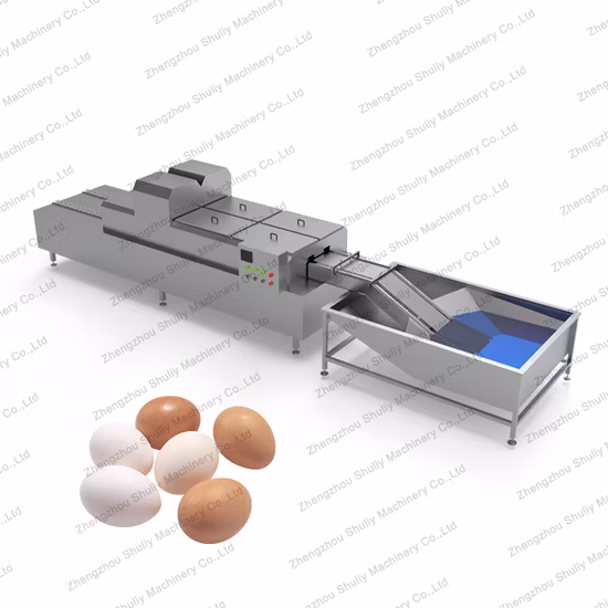 1000PCS Per H Egg Washing Drying Candler Grading Sorting Machine Line