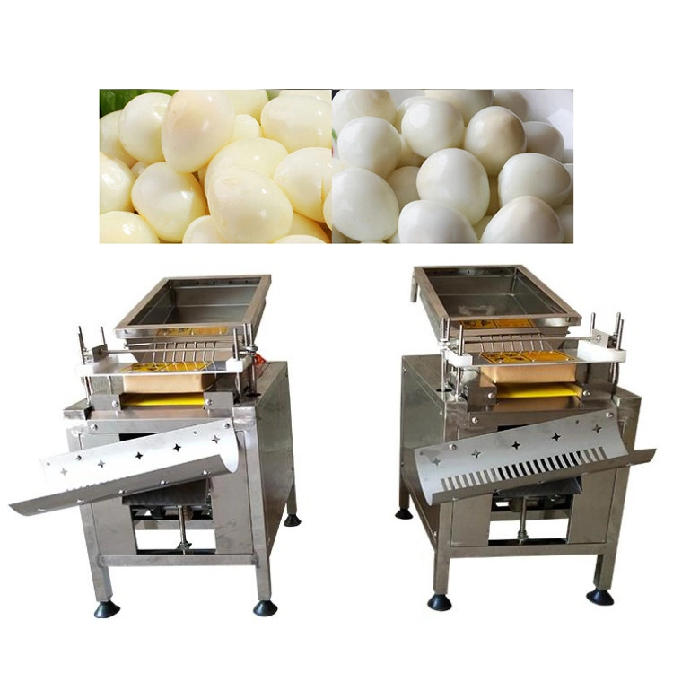 Automatic Small Quail Egg Peeler Peeling Shelling Quail Egg Machine