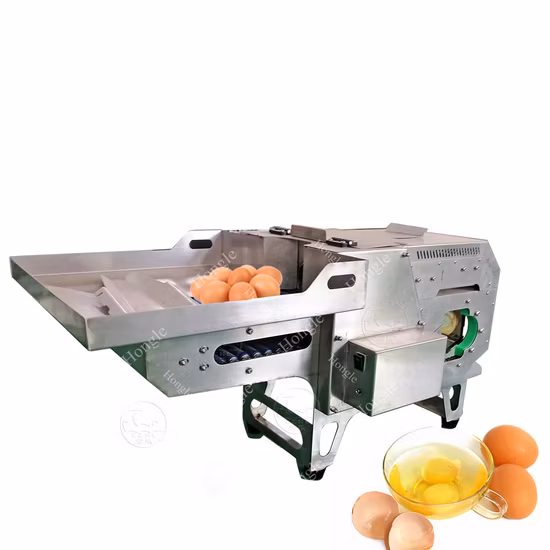 Fabrication de cailles /œufs/œufs de canard diviseur personnalisé machine de séparateur de blanc d'œuf de briseur de liquide