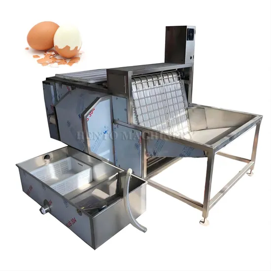 Machine de décorticage d'œufs à la coque/d'œufs de caille