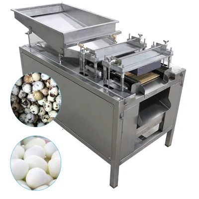 Machine à éplucher les œufs de caille bouillis /Éplucheur d'œufs de caille Machine à éplucher les œufs de caille